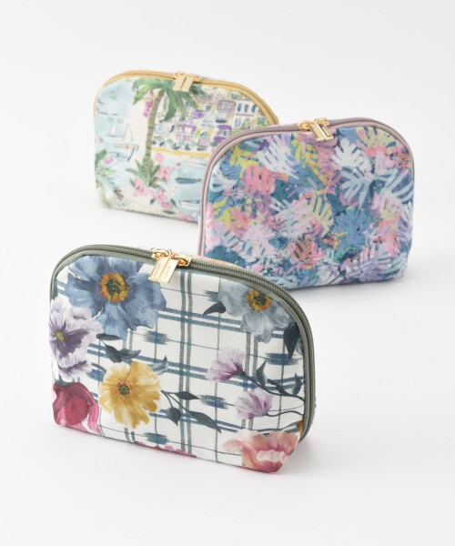 Sweet Escape リバティプリント ポーチ デイライト ダップル ライトグリーンの通販 Idea Online