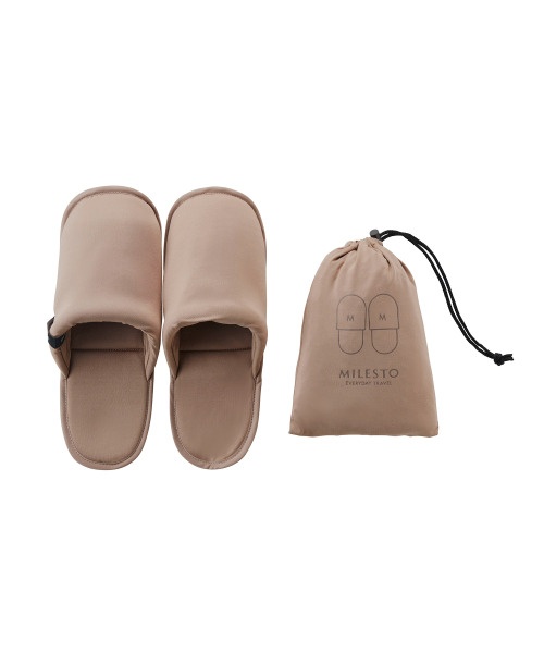 MILESTO UTILITY 洗える携帯スリッパ M ブルーグレーの通販 | BRUNO online
