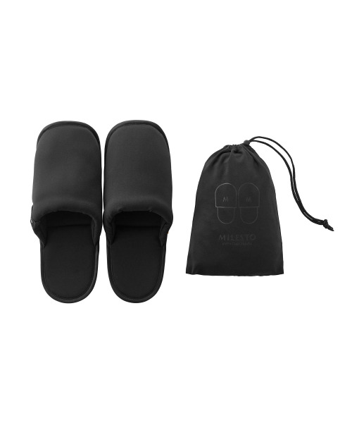 MILESTO UTILITY 洗える携帯スリッパ M ブルーグレーの通販 | BRUNO online