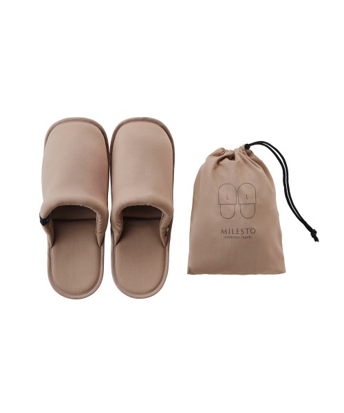 MILESTO UTILITY 洗える携帯スリッパ L ブルーグレーの通販 | BRUNO online