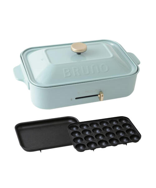 お得送料無料BRUNO コンパクトホットプレート　赤 ホットプレート