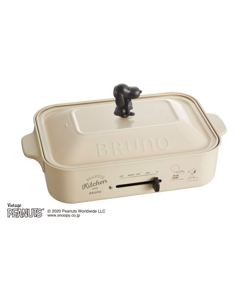 Peanutsコンパクトホットプレート Bruno ブルーノ オンラインショップ Idea Online