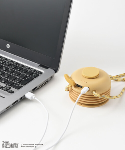 Peanuts ウェアラブルファン スヌーピーの通販 Idea Online