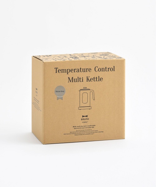 温度調節マルチケトル ホワイトの通販 | BRUNO online