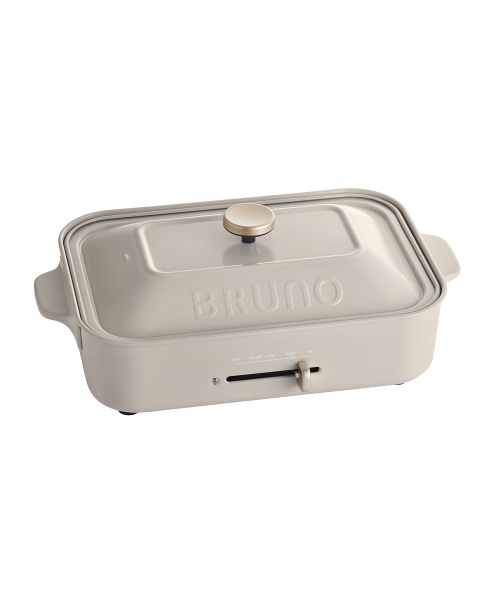 コンパクトホットプレート ホワイトの通販 | BRUNO online
