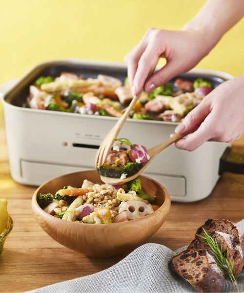 BRUNO コンパクトグリルホットプレート グレージュ コンパクトグリルホットプレート グレージュの通販 | BRUNO online