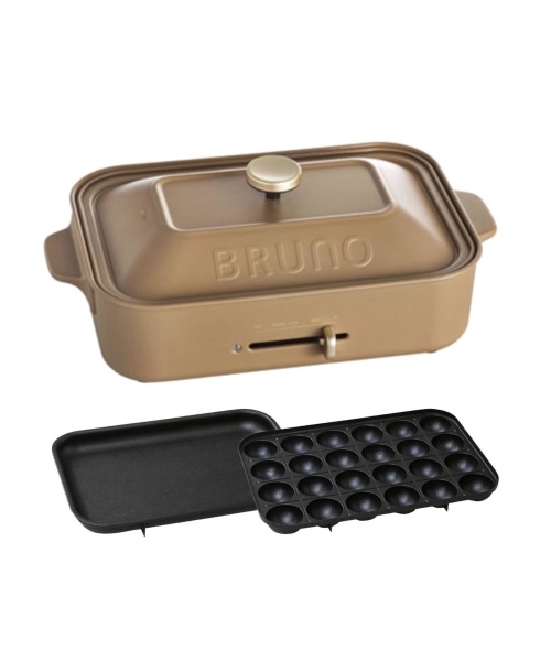 BRUNO ブルーノ コンパクトホットプレート 新品未使用 - 調理器具