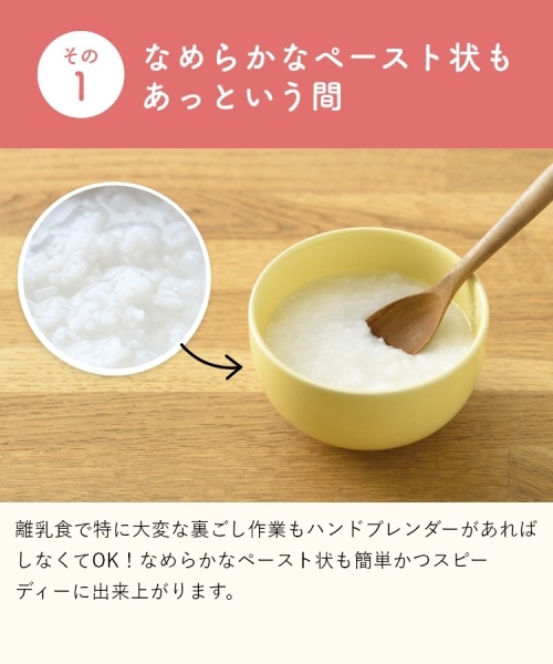 BRUNO ONLINE限定】スティックブレンダー ブレンダーのみ