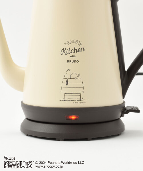PEANUTS ステンレスデイリーケトル エクリュの通販 | BRUNO online
