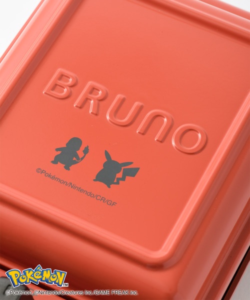 ポケモン ホットサンドメーカー シングル レッドの通販 | BRUNO