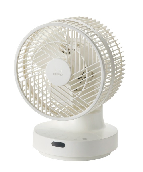 BRUNO ホワイト家庭用扇風機 BRUNO 扇風機 DCモーター コンパクト フロアファン 首振り 省