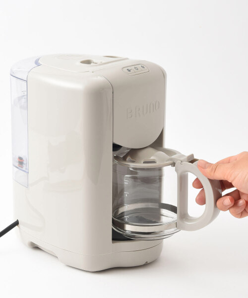 コンパクトミル付きコーヒーメーカー グレージュの通販 | BRUNO
