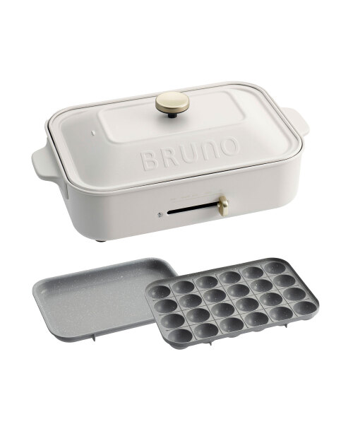 コンパクトホットプレート ホワイトの通販 | BRUNO online