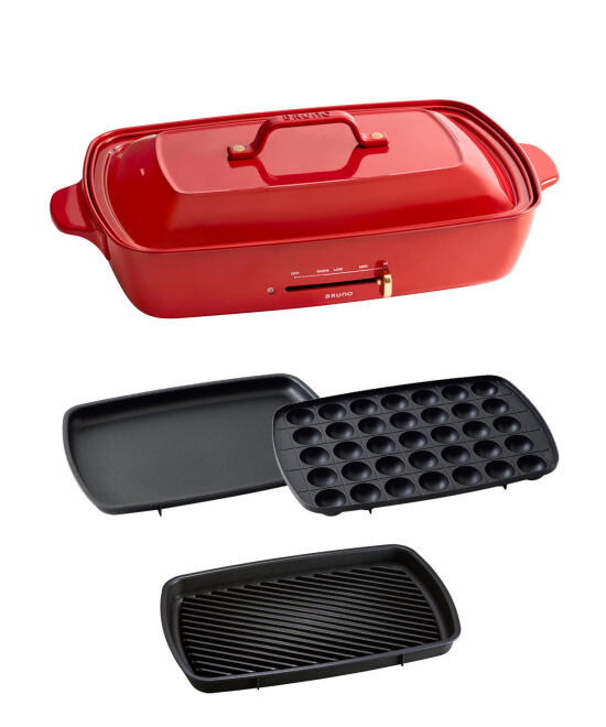 8月末まで【新品未開封】BRUNO ホットプレート ケサクーフラワー【限定品】 BRUNOブルーノ公式ヤフーショッピング店 - ホットプレート