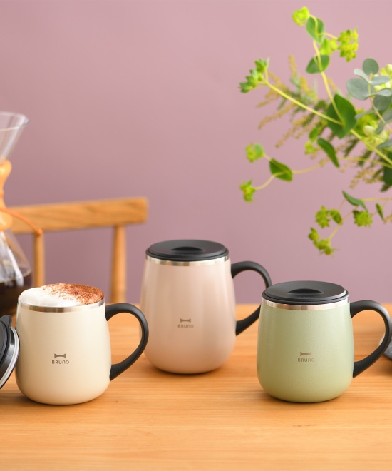 蓋つきステンレスマグ short